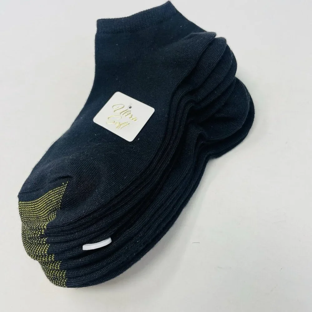 Gold Toe Womens One‎ Size Fits Most 6-Pack Casual Ultra Soft Liner Socks 1183